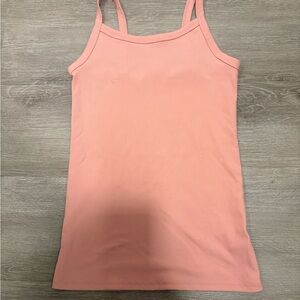 No Boundaries Peach Ribbed Camisole